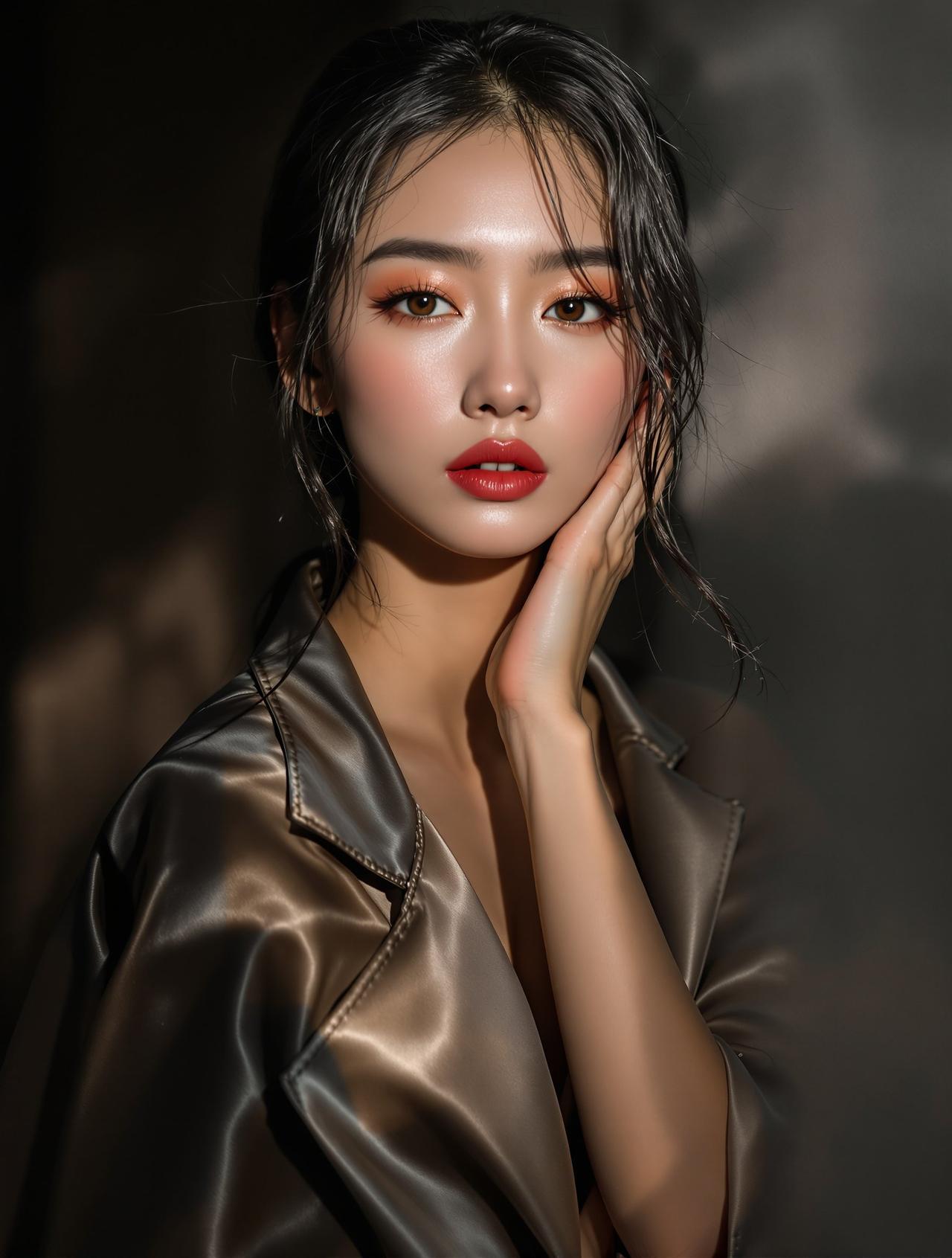 某小花杂志大片,表现力惊人